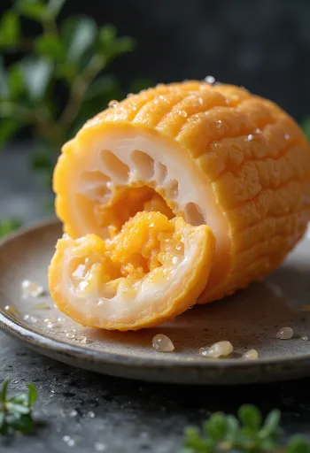 Разноцветные клубни машуа (настурции клубненосной)