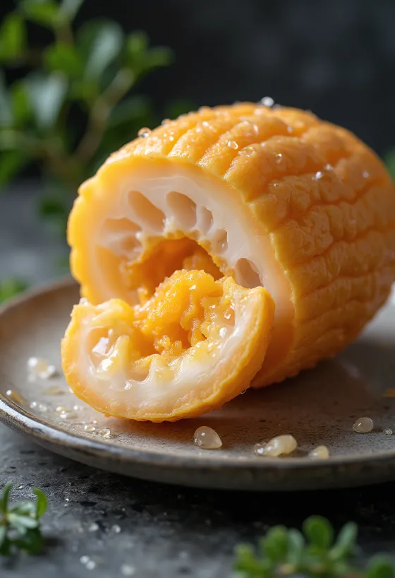 Разноцветные клубни машуа (настурции клубненосной)