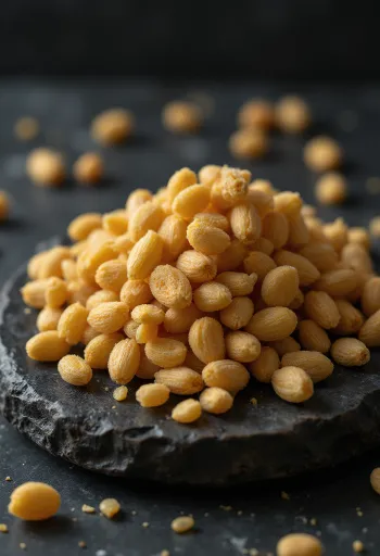 Сушеные семена томата на деревянном столе