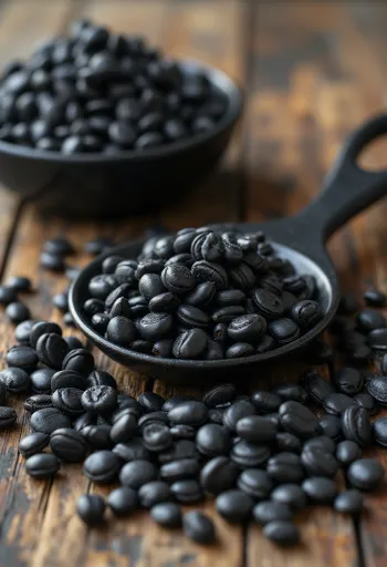 Черные семечки подсолнечника неочищенные