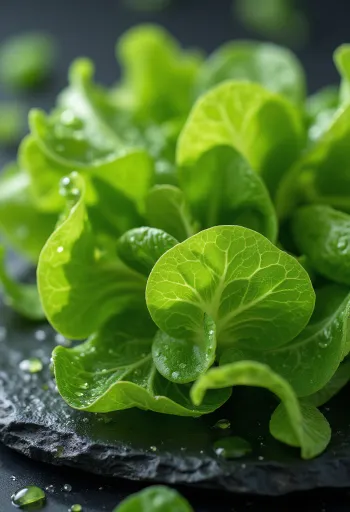 Сушеный морской салат (ульва) ярко-зеленого цвета