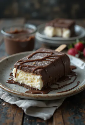 Эскимо при подаче