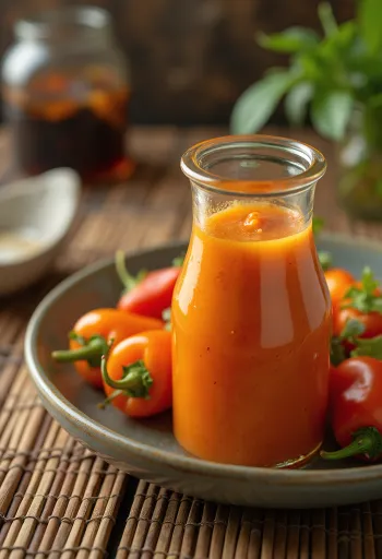 Соус хабанеро, поданный к тако