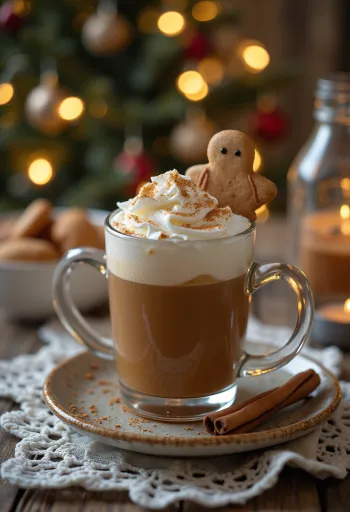 Сидр со вкусом пряников в бокале