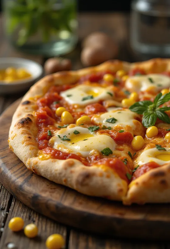 Pizza al Mais с кукурузой и сыром