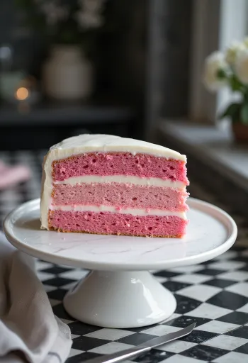 Торт «Омбре» с градиентными слоями