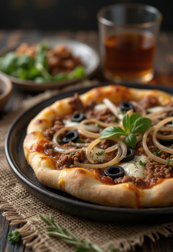 Pizza Libyenne при подаче