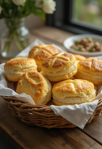 Мягкая творожная погача, запеченная до золотисто-коричневого цвета, с хрустящей сырной корочкой сверху