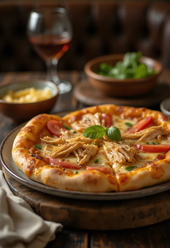 Pizza Nigérienne при подаче