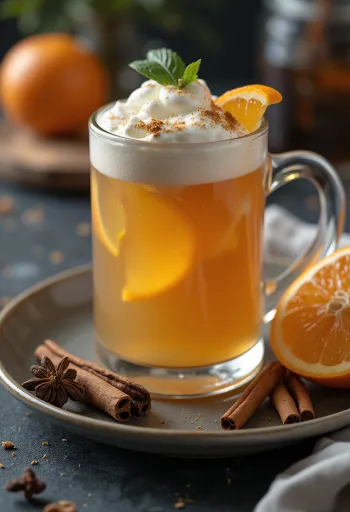 Сидр "Пунш" в бокале