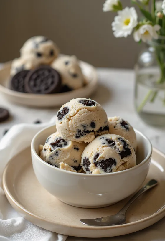 Мороженое Häagen-Dazs Печенье и Крем с кусочками шоколадного печенья