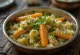 Авиаль с морингой, поданный с овощами и кокосовым молоком