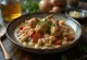 Каллос со свиными ножками, богатый испанский мясной суп с копченой колбасой
