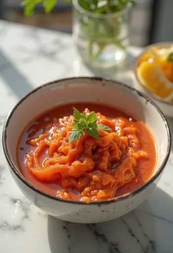 Соус Кочхуджан при подаче