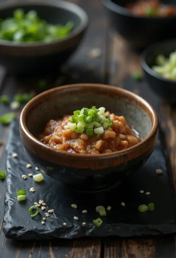 Соус Ссамджан, поданный с блюдами гриль