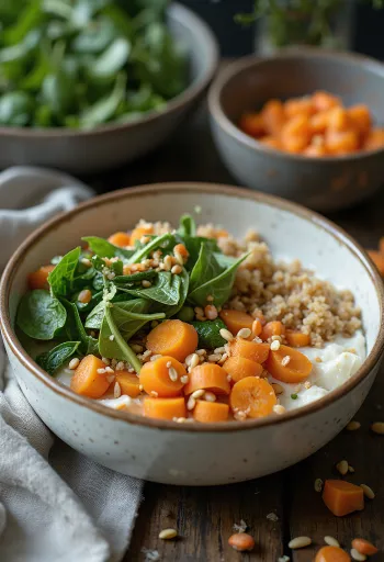 Будда-боул с пряным кремом из сельдерея