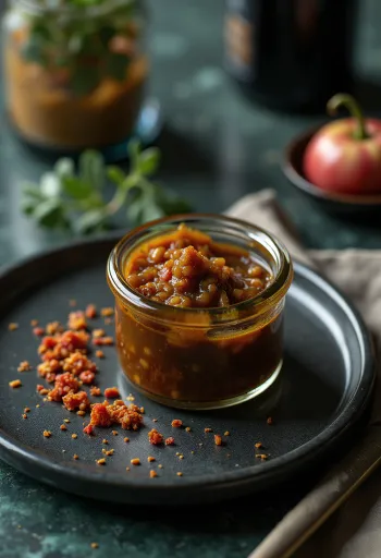 Горчично-бальзамический соус с чили