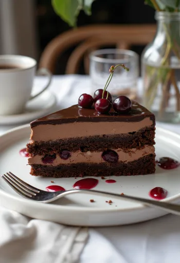 Торт «Гусиные лапки» при подаче