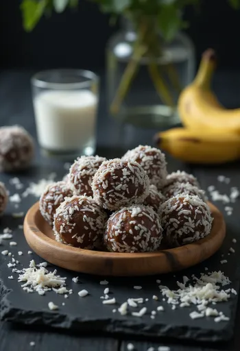 Бананово-кокосовые шарики