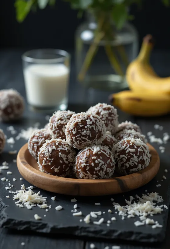 Бананово-кокосовые шарики