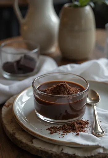 Шоколадный ликер в бутылке