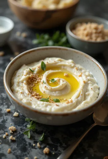 Баба гануш при подаче