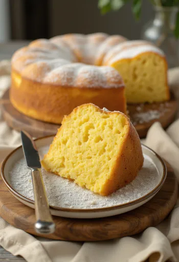 Простой сливочный торт в простой подаче