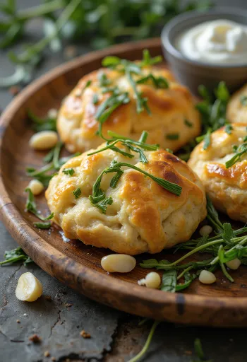 Погача с черемшой