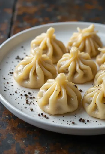 Хинкали сервировка