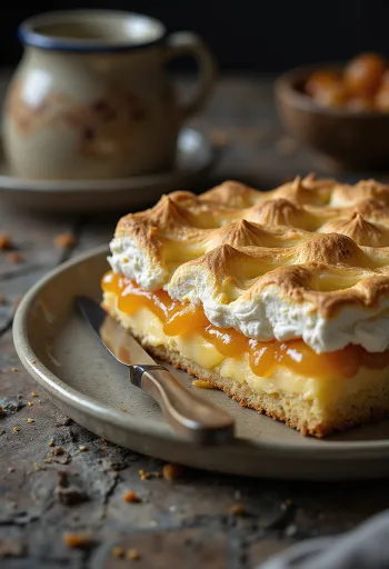 Творожный торт Ракоци вид сверху