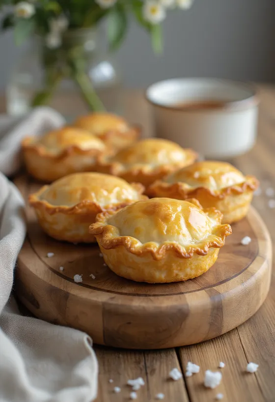 Мини-пирожки Корниш пасти с богатой мясной и овощной начинкой