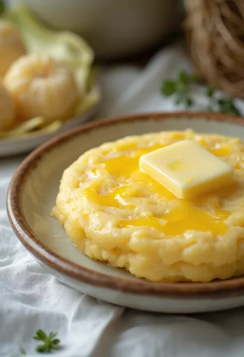 Тамалито со сливочным маслом, поданное с кукурузным тестом и соком лайма