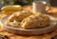 Сконы с печеным бананом и корицей при подаче