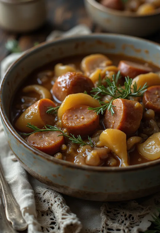 Бигос при подаче