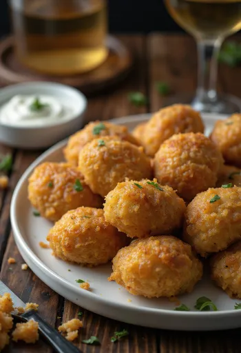 Киббех, ближневосточные мясные котлеты при подаче