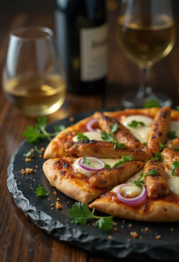 Pizza Ethiopian Style при подаче