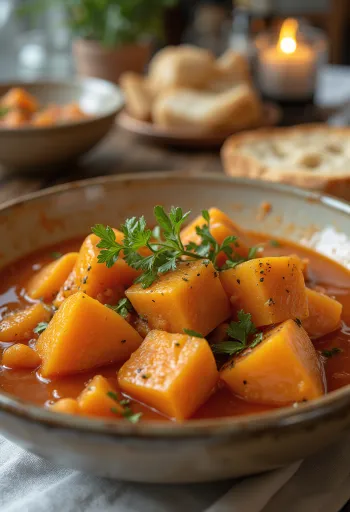 Пребиотическое рагу из батата